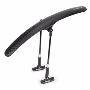 Wozinsky WBR-01 universāls regulējams velosipēda dubļu sargs - melns