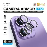 X-ONE Sapphire Camera Armor Pro - iPhone 17 kameras aizsargs - sudraba