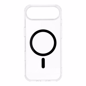 Drop Glue krāsains magnētiskais viedtālruņa apvalks, saderīgs ar MagSafe, paredzēts IPHONE 17 Air, melns