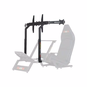 Next Level Racing F-GT Monitor Stand – monitora statīvs ar regulējamu augstumu un slīpumu 27–65 collu ekrāniem, līdz 60 kg