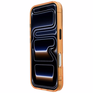 BMW M IML Frosted Metal Logo & Trims MagSafe maciņš modelim iPhone 17 Pro / 18 Pro – oranžs