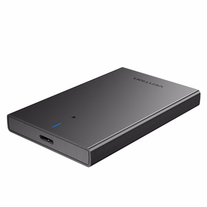 Vention 2.5 collu SATA cietā diska korpuss (USB 3.0 Micro-B) melns