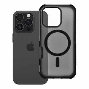 Maciņš priekš iPhone 16 Pro Forcell F-Protect BumperX Premium saderīgs ar MagSafe melns