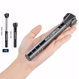 Rockbros JG-1040B mazs velosipēda pumpis - melns