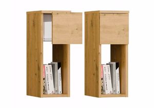 Top E Shop Galax 20/1S – naktsgaldiņš, Artisan ozola krāsā