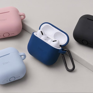 Etteri silikona maciņš AirPods 4 melns