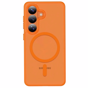 Tech-Protect Magmat MagSafe Maciņš for Samsung Galaxy S26 - oranžs Matēts