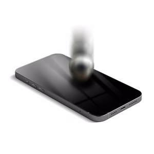 Forcell Elastīgs Nano Stikls 5D iPhone 17/17 Pro melns