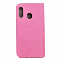 SENSITIVE grāmatas viedtālruņa apvalks SAMSUNG A20e gaiši rozā