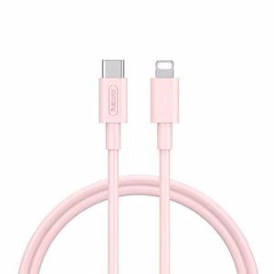 USB kabelis Remax RC-175i USB-C uz Lightning 20W 1.0m, balts