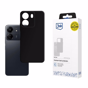 3mk Matēts viedtālruņa apvalks Xiaomi Redmi 13C / Poco C65 - melna