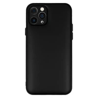 Viedtālruņa apvalks (m) ar ādas 3D dizainu iPhone 11 Pro 1 melns (m)