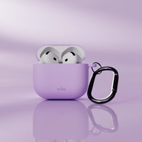 Puro Icon futrālis AirPods 4 - Violets