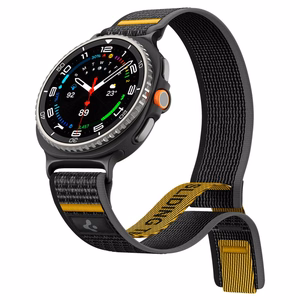 SPIGEN ATHLEX AIR SAMSUNG GALAXY WATCH 8 / CLASSIC (40 / 44 / 46 MM) AKTĪVS MELNS
