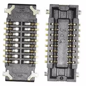 Samsung A155/A156/A165/A166/A176/A256/G556/T545/T570/T57/T730/T733/T736/T860/T865/T970/T975/X610/X616/X710/X716/X800/X806/X810/X816/X900/X906/X910/X916 plates savienotājs BTB ligzda 2x8pin 3710-003402 (servisa komplekts)