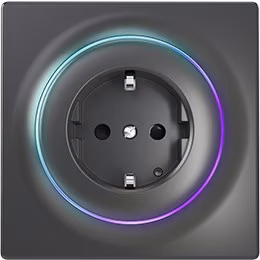 Fibaro FGWOF-011-8 socket-outlet Type F Black