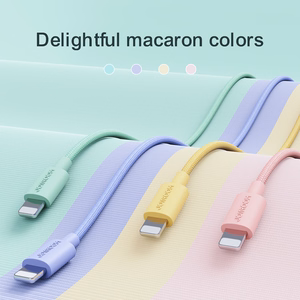 Joyroom Colorful Data Cable S-2030M13 USB-A / Lightning 2.4A 2m - pink