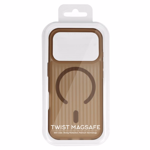 Tel Protect Twist Magsafe maciņš Iphone 16 kafijas brūns