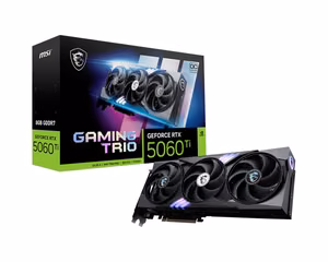 MSI GeForce RTX 5060 Ti 8G GAMING TRIO OC NVIDIA 8 GB GDDR7 grafikas karte