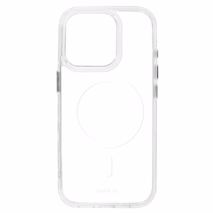 Liavec Glossy Magsafe Clear Case do Iphone 15 Pro Max white