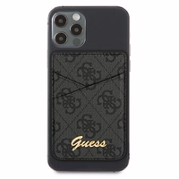 Guess Wallet Card Slot GUWMS4GTLBK MagSafe 4G pelēks/pelēks