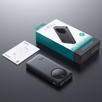 Portatīvais lādētājs Joyroom JR-PBF12 10000mAh 2,4A 2x USB-A 1x USB-C (melns)