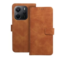 Viedtālruņa apvalks XIAOMI Redmi Note 14 4G (GLOBAL - 164,84mm x 78,15mm x 8,16mm) - brūns