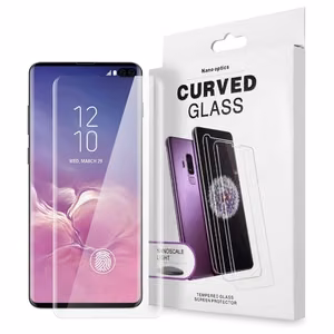 Rūdīts stikls Nano Optics 5D UV līme Samsung S908 S22 Ultra 5G izliekts caurspīdīgs