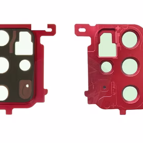 Samsung G985/G986 S20 Plus lens priekš camera ar frame Aura Sarkans ORG