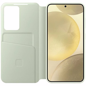 Samsung Smart View Wallet viedtālruņa apvalks Samsung Galaxy S24 Plus gaiši zaļš