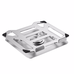Wozinsky WDCX-X19-AB HardStand 360° Вращающаяся Подставка для Ноутбука и Планшета - Серебристый