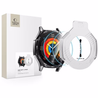 Tech-Protect Easy Set+ 2 komplekts rūdītais stikls Huawei Watch GT 5 46 mm - caurspīdīgs