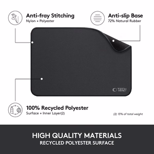 Tech-Protect A100 Mouse Pad 35 x 25 cm - Black