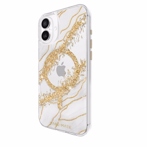 Case-Mate Karat MagSafe vāciņš ierīcei iPhone 16 Plus, ar “Granite” rakstu