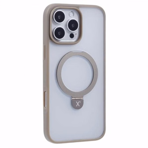Telefona maciņš X-Level Pithy Stone II priekš Apple iPhone 16 Pro Max pelēks