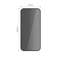 Tech-Protect Quick Set Spy+ privātuma stikls 2 komplekts iPhone 16 Pro Max