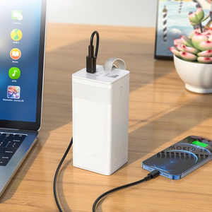 Portatīvais lādētājs Hoco J86A 22.5W Quick Charge 3.0 50000mAh melns