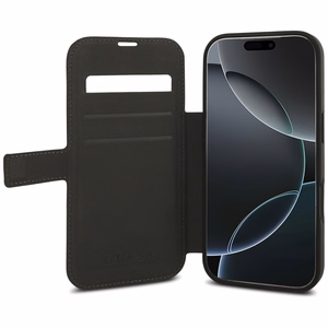 Guess Book 4G Metal Logo Чехол для iPhone 17 Pro - коричневый