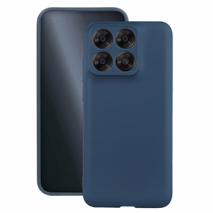 Матовый TPU чехол для Motorola Edge 70 Fusion тёмно-синий
