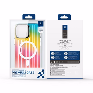 Чехол Dux Ducis Zest для Apple iPhone 16 Pro градиент радуга