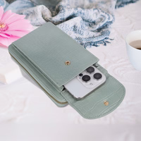 Adīts maciņš telefonam GCW12 piparmētru