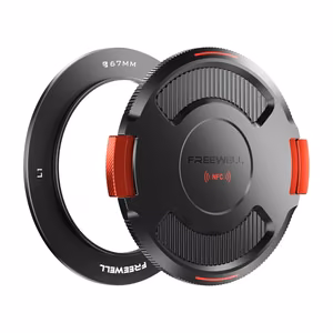 Brīvdabas 67 mm pamatnes gredzens ar vāku Real Locking VND