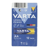 VARTA alkaliskā baterija R6 (AA) ilglaikā 12 gab.