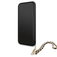 Guess Saffiano Chain viedtālruņa apvalks iPhone 11 6.1" / Xr - Melns