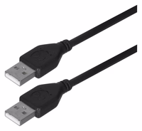 Gembird CCP-USB2-AMAM-6 USB cable USB 2.0 1.8 m USB A melns