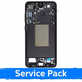 Vidējais rāmis Samsung S926 S24 Plus / Onyx Black / (Service Pack)