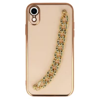 Moderns viedtālruņa apvalks Iphone XR dizains 4 gaiši rozā