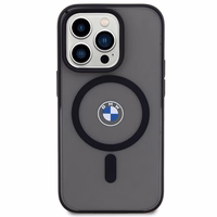 BMW Signature MagSafe macins priekš iPhone 14 Pro Max - Melns