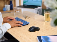 Trust Mydo bezvadu optiskā pele, melna