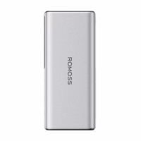 Romoss PPU20 20000mAh 130W portatīvais lādētājs (sudraba)